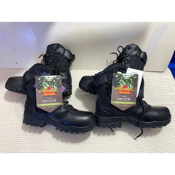 Thorogood The Deuce Waterproof Composite Toe Side Zip Tactical Boots Size 7 Mens main image 9